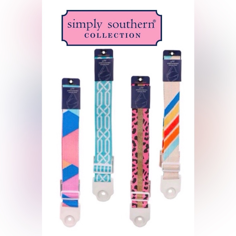 Simply Southern Interchangeable Cooler Strap Choose Print